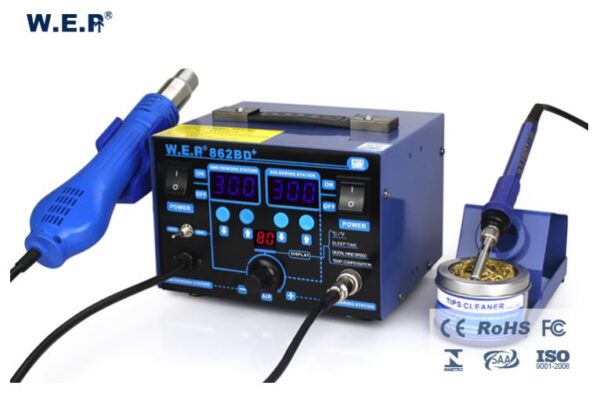 Estación digital de soldadura 2 en 1 / WEP 862 BD+ - Imagen 3