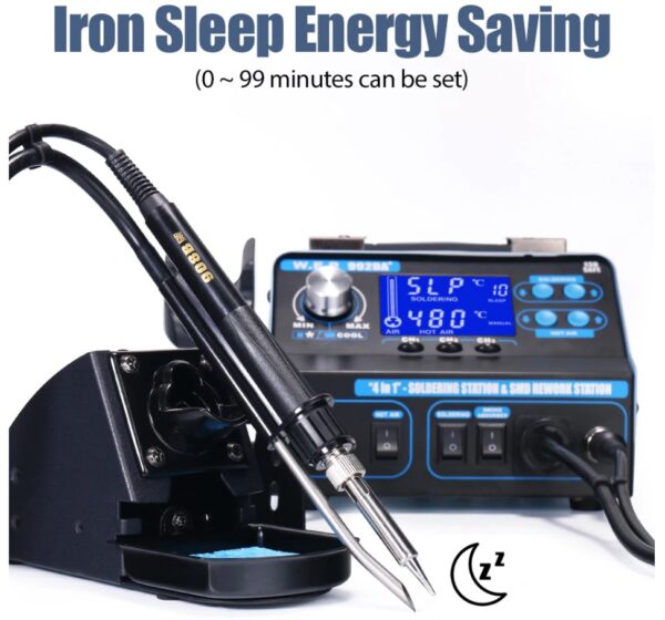 Estación profesional de soldadura WEP 992 DA+ - Imagen 5