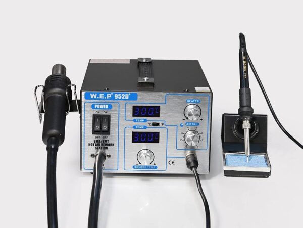 Estación de soldadura 2 en 1 WEP 952D+ (versión de lujo) - Imagen 2
