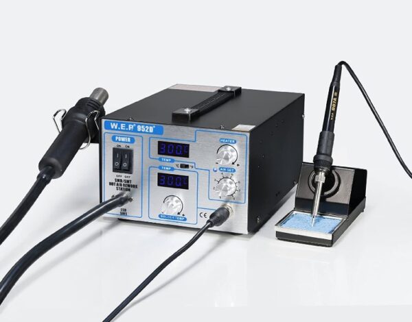 Estación de soldadura 2 en 1 WEP 952D+ (versión de lujo) - Imagen 3