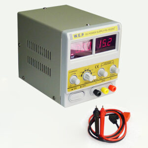 Fuente regulada WEP 1502DD+ 15v/2a