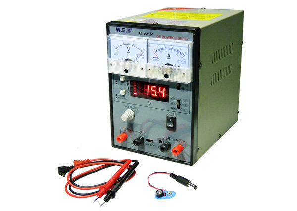 Fuente regulada WEP 1501 D+ 15V/1A