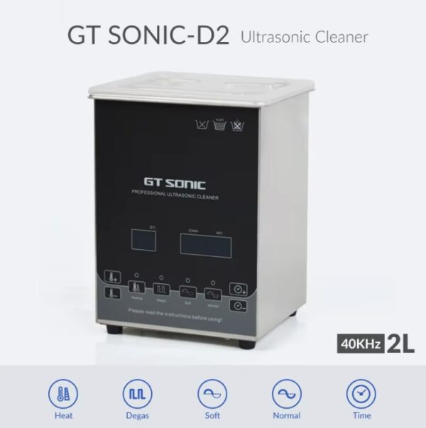 Lavadora ultrasónica 2 Litros GT SONIC- D2 - Imagen 5