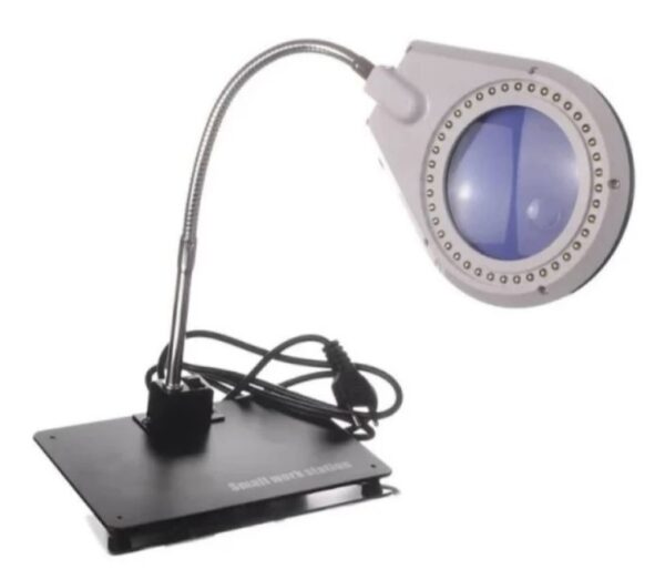 Lámpara de sobremesa con lupa, luz led / 628A - Imagen 2