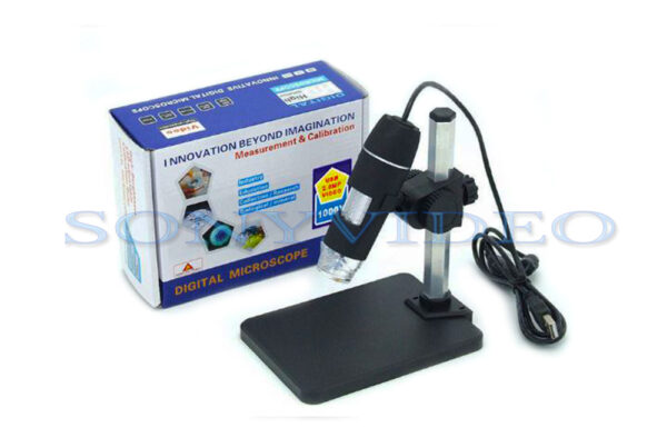 Microscopio digital USB 1000X / eje de aluminio - Imagen 2