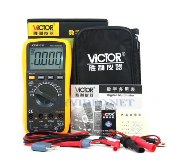 Multímetro Digital Autorango VICTOR VC 97