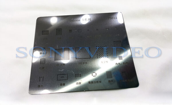 Stencil para Iphone 5 ( calor directo)