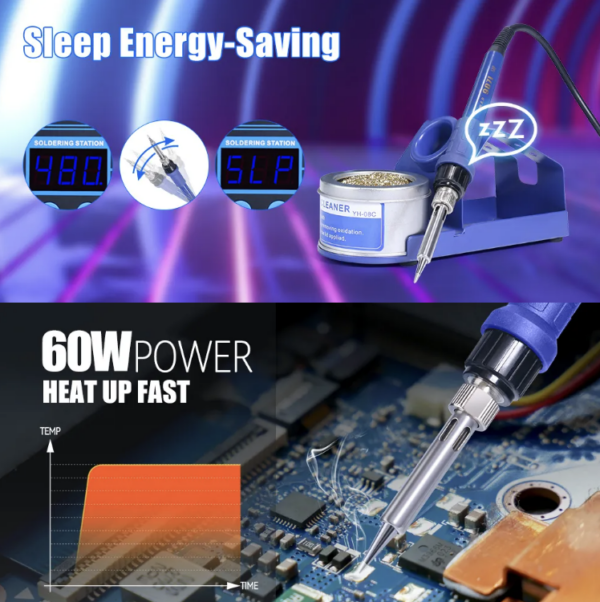 Estación digital de soldadura 2 en 1 / WEP 862 BD+ - Imagen 5