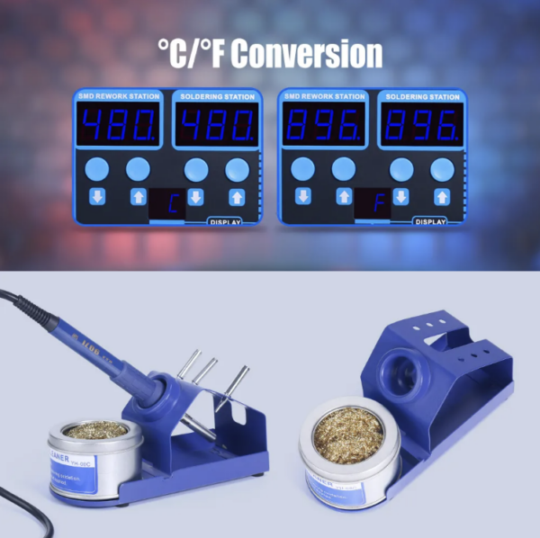 Estación digital de soldadura 2 en 1 / WEP 862 BD+ - Imagen 6