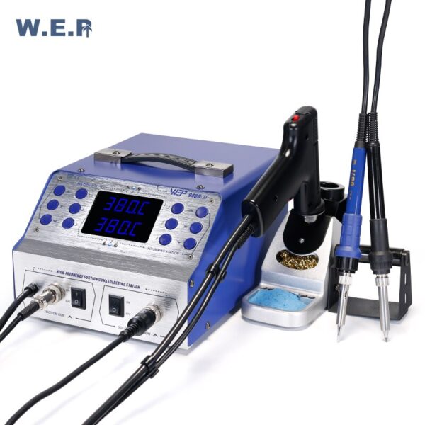 Estación de soldadura y desoldadura HF / 3 en 1 WEP 948D-II