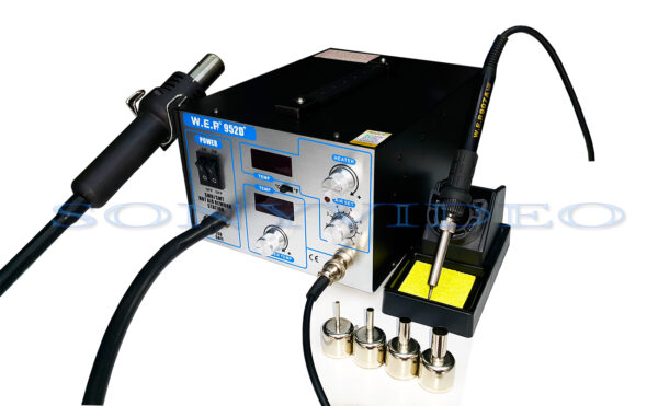 Estación de soldadura 2 en 1 WEP 952D+ (versión de lujo)