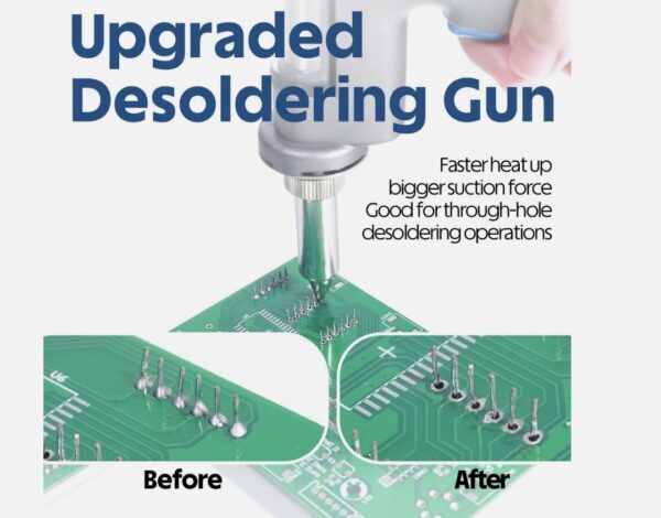 Estación soldadora y desoldadora / 4 en 1 WEP 948 II - Imagen 4