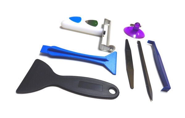 Juego de herramientas para reparacion de LCD
