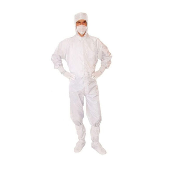 Overol antiestático ESD con cubre zapatos (Sobre todo Antiestático)