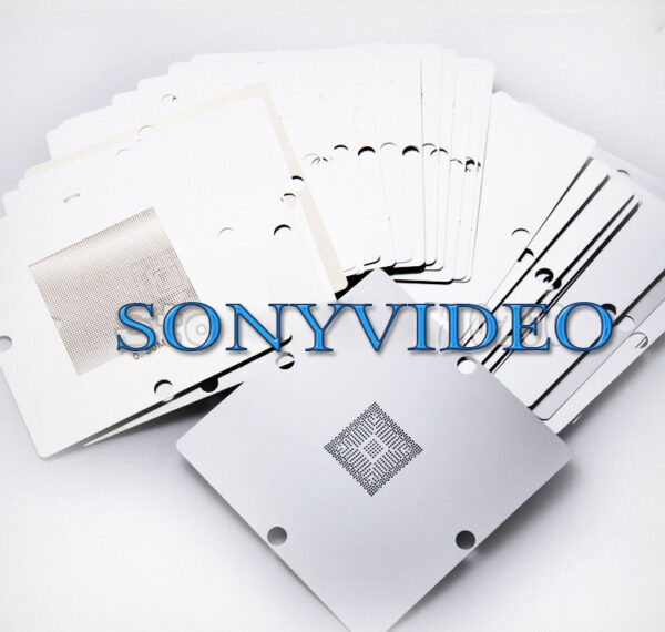 Set de Stencils 9x9 / 200 piezas (computadores, consolas, etc )