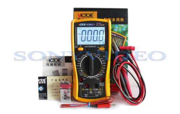 Multimetro digital Victor VC 890C+