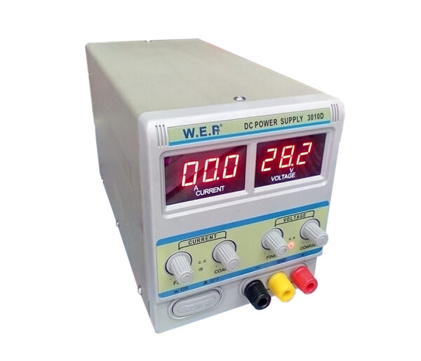 Fuente regulada WEP 3010D / 0 -30V / 10A