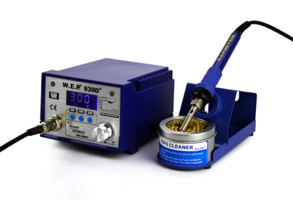 Estación de cautin SMD con control digital WEP 939 D +