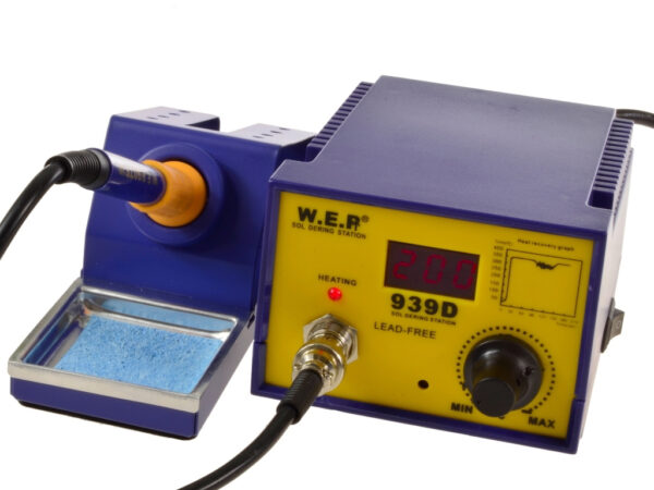 Estación de cautín SMD display digital WEP 939 D - Imagen 2