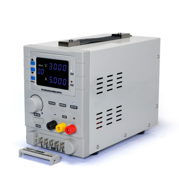 Fuente Regulada Variable Wep 305DB / 0-30 V - 5A / 60 Storage - Imagen 3