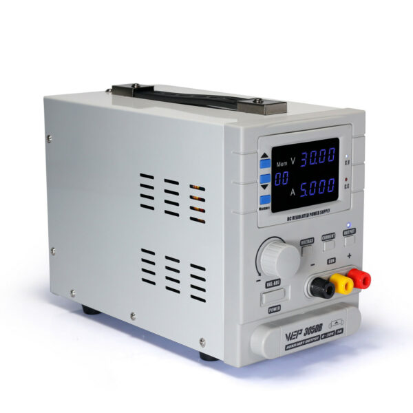 Fuente Regulada Variable Wep 305DB / 0-30 V - 5A / 60 Storage