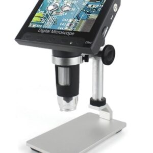 Microscopio con pantalla LCD 4.3/ Base aluminio