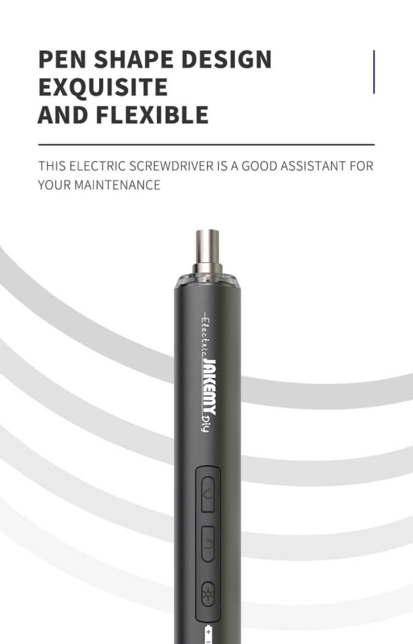 Mini destornillador eléctrico JAKEMY JM-Y03 Plus / 41 EN 1 - Imagen 7