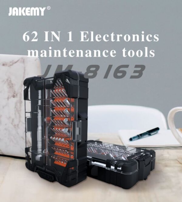 Set Destornilladores JAKEMY / JM-8163 / Caja de lujo