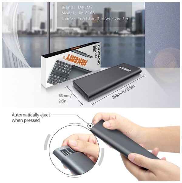 Set Destornilladores JAKEMY / JM-8168 - Imagen 8