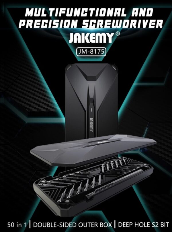 Set Destornilladores de lujo JAKEMY / JM-8175 - Imagen 8