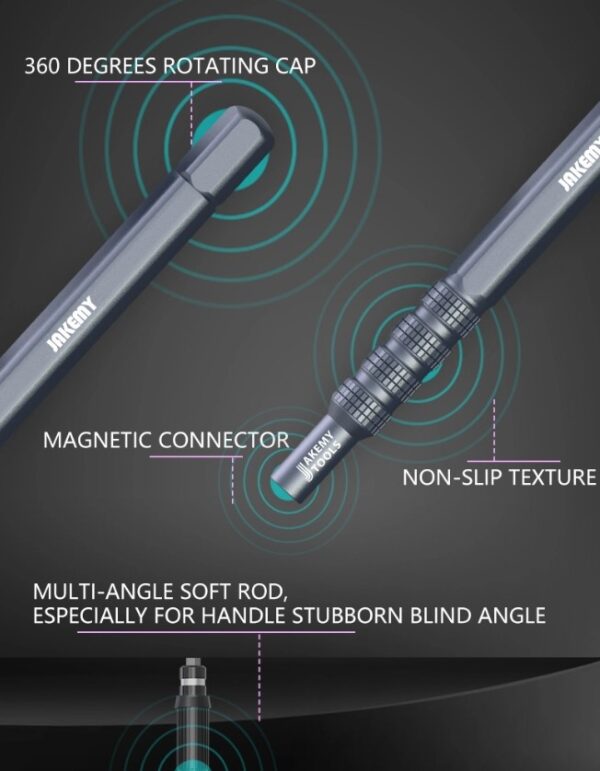 Set Destornilladores de lujo JAKEMY / JM-8175 - Imagen 7