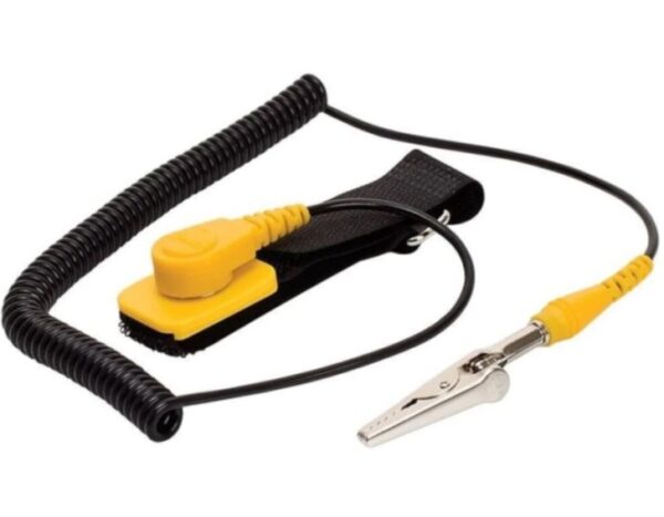 Manilla Pulsera antiestática ESD (negra)