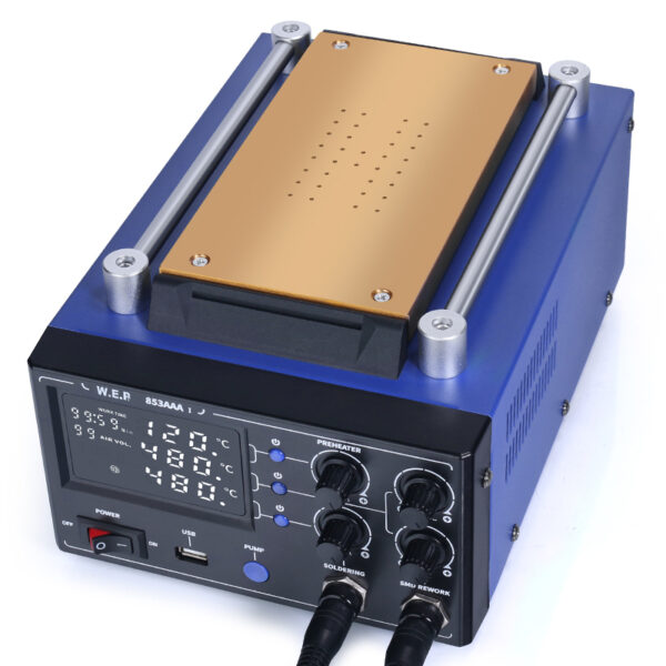 Estación De Soldadura 3 En 1 / Wep 853 AAA-I /con Plancha separadora - Imagen 2