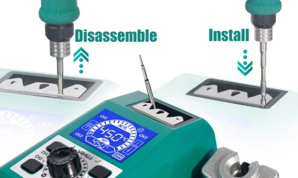 Estacion de Soldar / Cautín Para microsoldadura / Wep 982 - Imagen 5