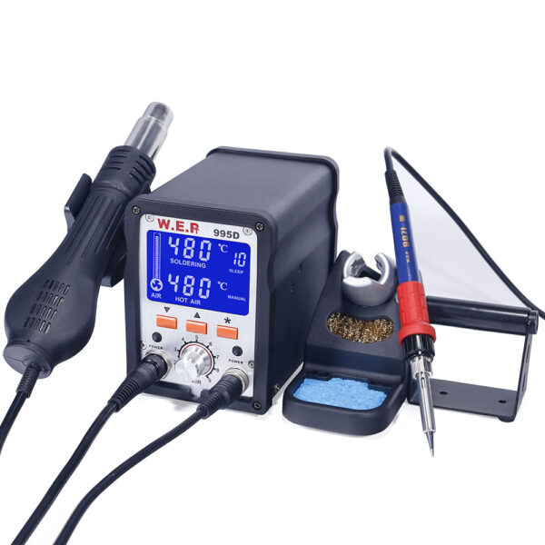 Estación De Soldadura Digital 2 En 1 / Wep 995 D - Imagen 3