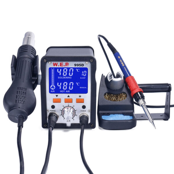 Estación De Soldadura Digital 2 En 1 / Wep 995 D - Imagen 4