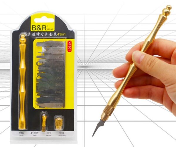 Set de herramientas para desmontaje 43 en 1 / B & R