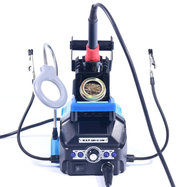 Estación Cautín Digital Wep 939D+III / Profesional 110 W - Imagen 3