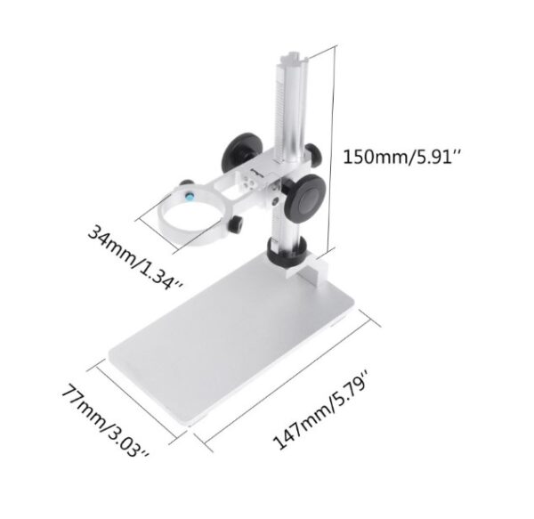 Soporte para microscopio USB / aluminio - Imagen 5