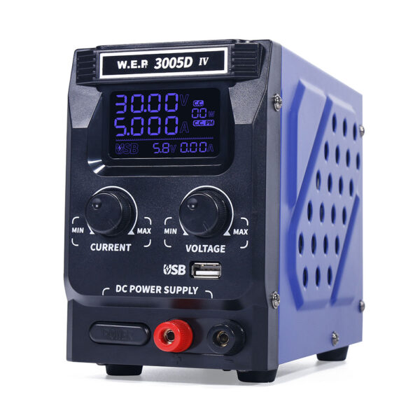 Fuente Regulada Variable WEP 3005D-IV USB / 0-30 V - 5A