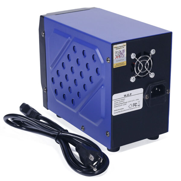 Fuente Regulada Variable WEP 3005D-IV USB / 0-30 V - 5A - Imagen 3