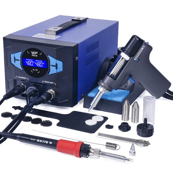 Estación soldadora y desoldadora / 2 en 1 WEP 948III / 185 watts