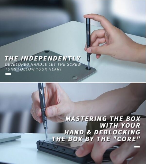 Set Destornilladores JAKEMY / JM-8171 / 16 en 1 Bits 40mm - Imagen 6