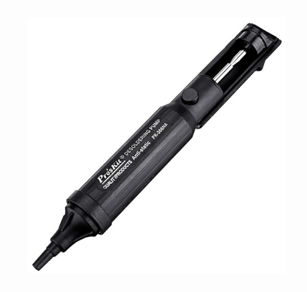 Desoldador PROSKIT 8PK-366NA Negro / 30 cm-Hg-205mm
