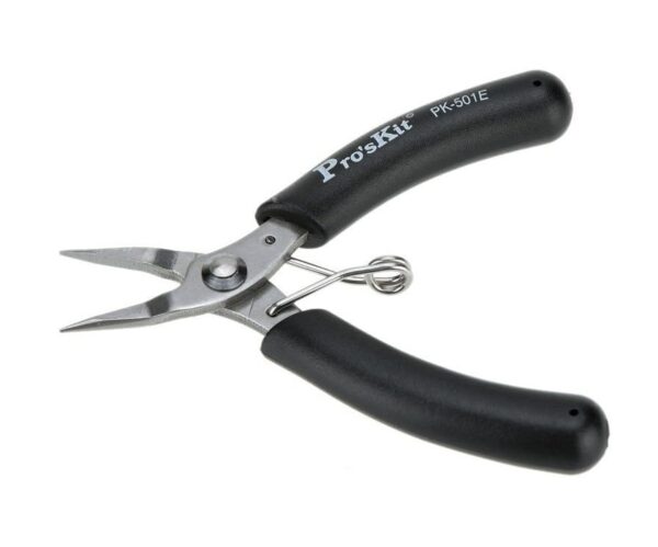 Pinza de precisión pequeña Pro'skit 4" profesional PK-501E - Imagen 2