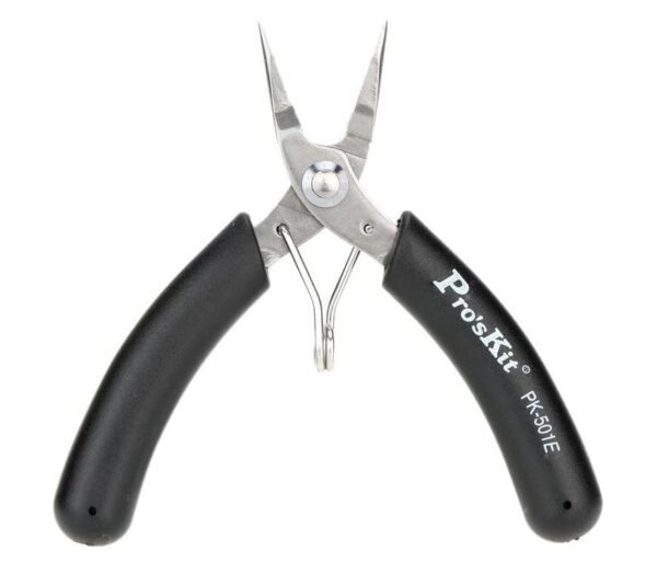 Pinza de precisión pequeña Pro'skit 4" profesional PK-501E - Imagen 3
