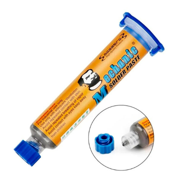 Soldadura en pasta MECHANIC V4B45 138°C / Sn-Bi 42/58 - Imagen 2