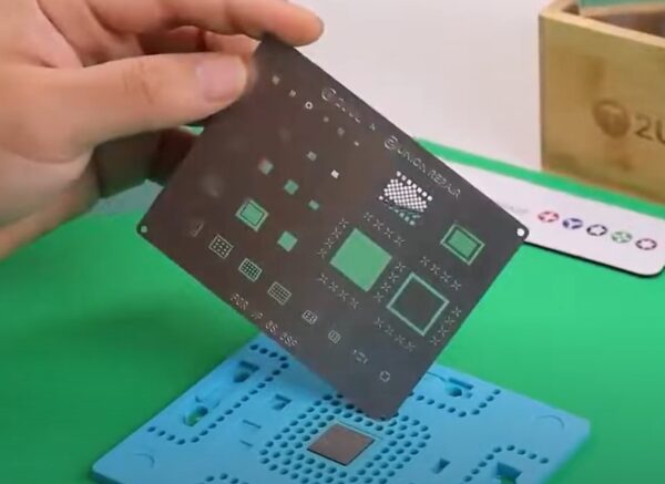 Mini Tapete siliconado blando para Reballing / MP HHT - Imagen 7