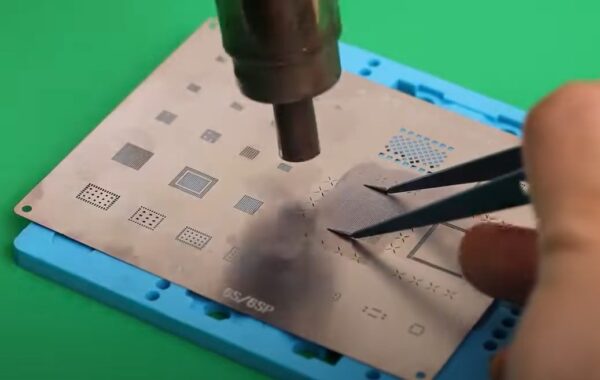 Mini Tapete siliconado blando para Reballing / MP HHT - Imagen 4