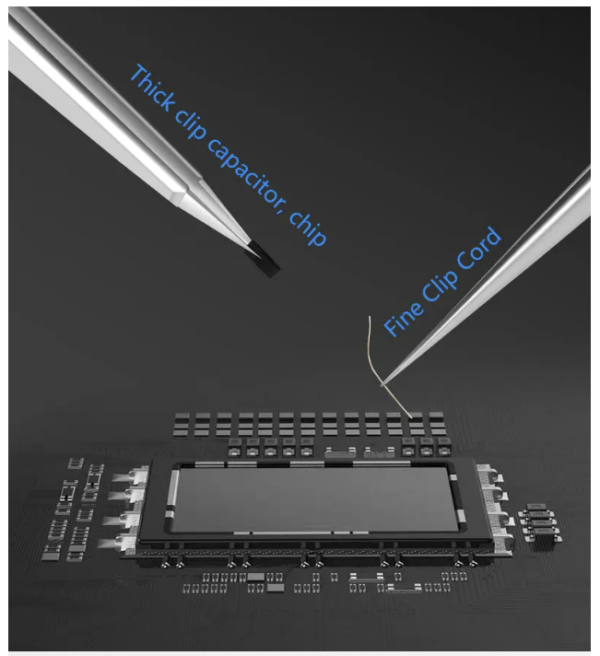 PINZA DE PRECISIÓN SS-A - Acero alta calidad - Imagen 3